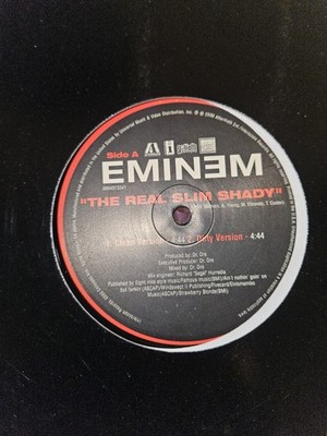 2000 - EMINEM - THE REAL SLIM SHADY - DR. DRE - INTERSCOPE RECORD VINYL 