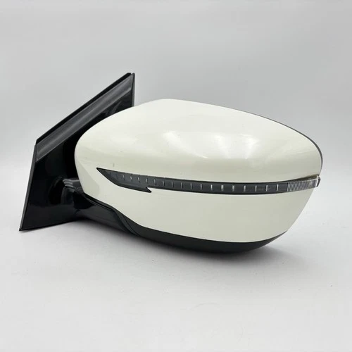 16-22 Nissan Murano Driver Left Side View Power Mirror Pearl White 963025AA4A