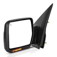 Driver Side Power Heated Tow Mirror for 07-14 Ford F150 w/ Turn Signal Light LH