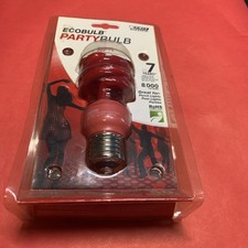 Feit Ecobulb 5 Party Bulb RED Light 13w/60w B...