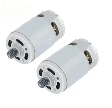 2PC RS550 DC Motor 8.2mm 14 Teeth Gear Micro Motor 21V 28000RPM Electric Saw ...