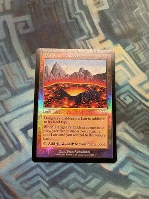 MTG Foil Darigaaz's Caldera EX/LP- Planeshift