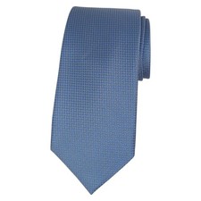 MICHAEL KORS Mens Tie Blue Dorset Mini Silk Blend Classic 3.15 Designer Necktie