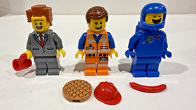 The LEGO Movie tlm094 tlm095 tlm096 Emmet,Benny Smart Car 70818