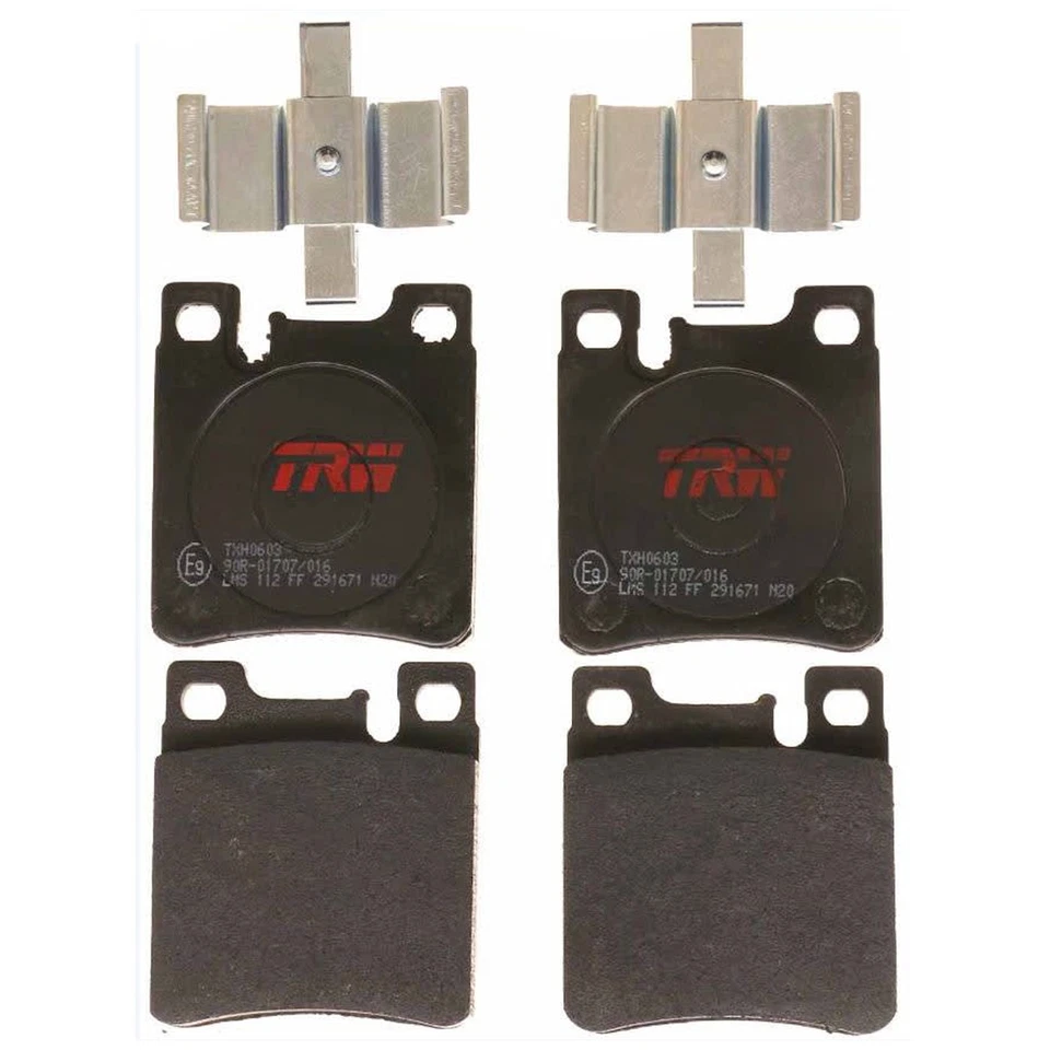 KIT TRW-072924-4788 Juego de 2 Ruedas Traseras Disco Freno y Pastillas para MB Mercedes Foto 3 de 4