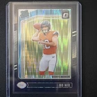 2024 Panini Donruss Optic - Rated Rookie Bo Nix #209 Purple Shock Prizm (RC)