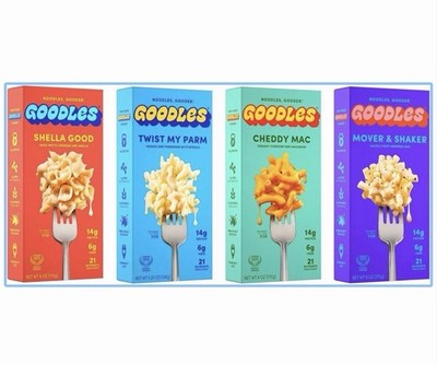 Goodles Mac & Cheese Variety Pack Cheddy Mac Shella Good Mover & Shaker Twisty P