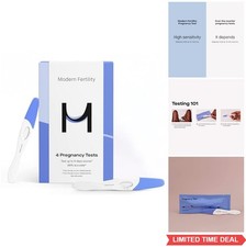 Pregnancy Test 4 Count 99 Accurate Early Detection 6 Days Before Missed Period
