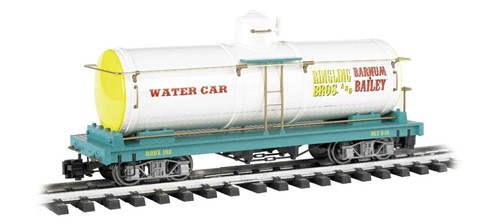 Bachmann Ringling Bros. Water Tank Car - Ready to Run - G Scale