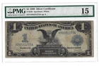 15 PMG 1 Dollar 1899 United States Banknote Silver Certificates # 236