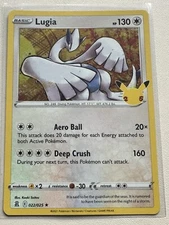 Lugia 022/025 Holo Rare - 2021 Pokemon Celebrations 25th Anniversary NM