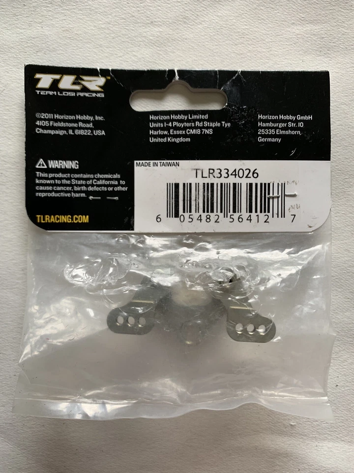 TLR334026 Team Losi Racing Rear Camber Block, Vertical Ball Stud: 22-4 NEW - Image 2 of 2