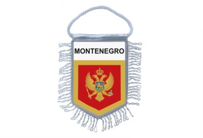 Mini Fahne Länder Auto Dekoration Montenegro Montenegrin
