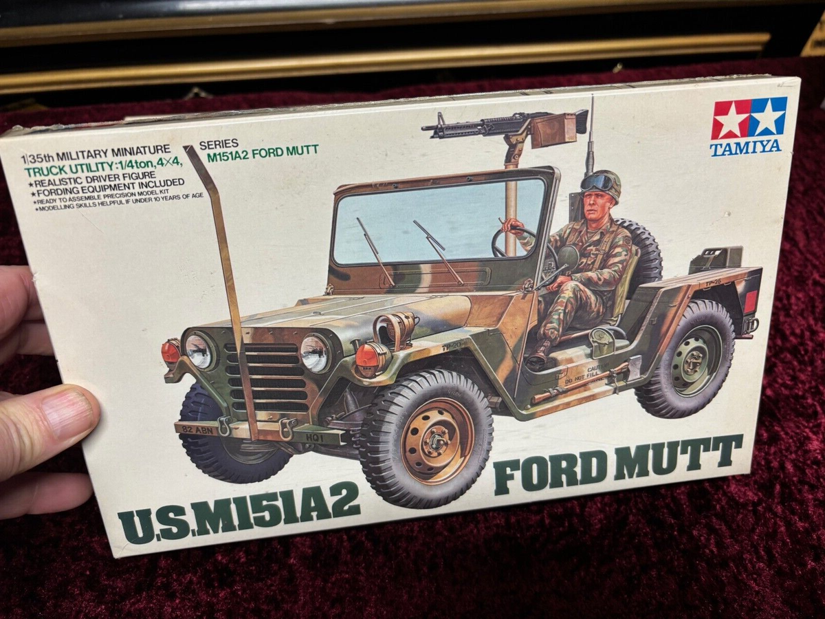 その他 Tamiya U.S. M151A2 Ford Mutt 1/35 Amazon.com: Tamiya 300035130 – 1:35 US M151A2 Ford Mutt with