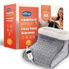 Silentnight Foot Warmer Electric Heated Cosy for Cold Feet Fast Heat Up Fleecy