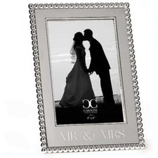 Roman 8 Inch Height Mr  Mrs Frame 4x6 Photo