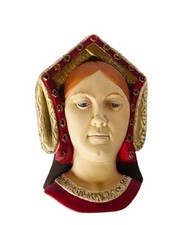 Catherine of Aragon Bosson Chalkware Legend figurine sculpture 1986 Queen BMC6
