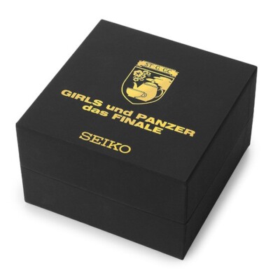 SEIKO Girls und Panzer Final St Gloriana Collaboration Watch Japan