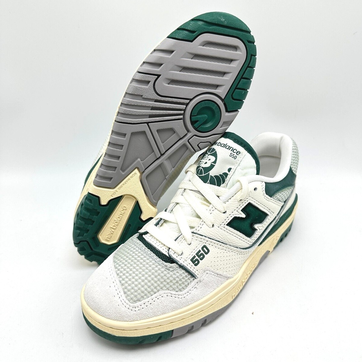 New Balance 550 green スニーカー　27.0 New Balance 550 Sea Salt Pack Marsh Green Men's - BB550CPE - US