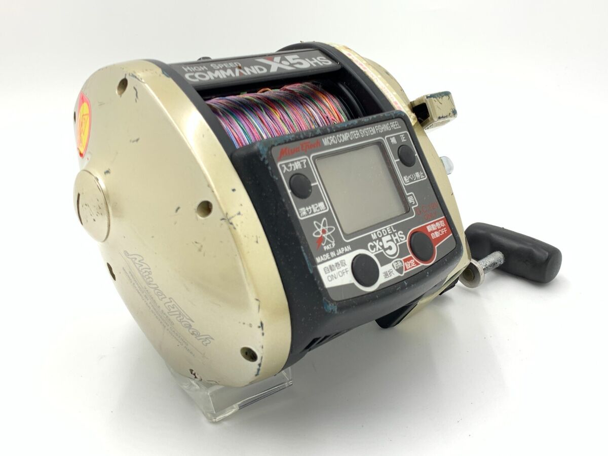 Miya Epoch COMMAND X5 HS Electric Reel 12V Big Game Trolling Miya Epoch COMMAND X5 HS Electric Reel 12V Big Game Trolling