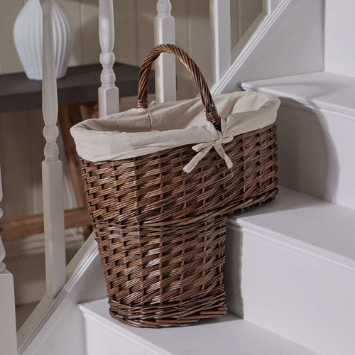 Wicker Laundry Basket Large Small Woven Rattan Linen Washing Storage Hamper - Picture 29 of 33