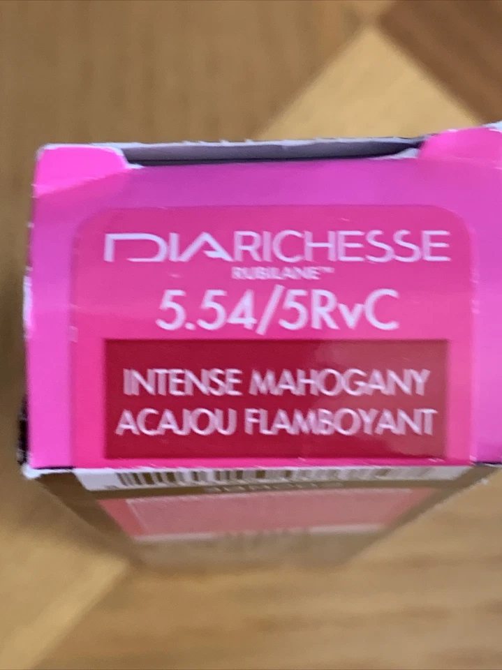 L'OREAL DIA RICHESSE DEMI COLOR DE PELO PERMANENTE 5.54/5RvC Caoba Intensa Foto 3 de 3