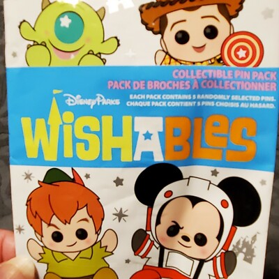 Disney Pin Woody ~ Toy Story Mania ~ Wishables Series 2 Pin Free