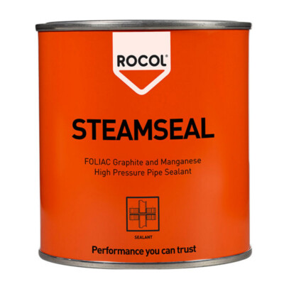 STEAMSEAL 400g Rocol Gewindedichtung Hochdruckrohr Dichtstoff Foliac Dichtmittel
