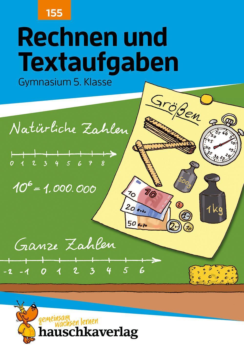 Thumbnail - Rechnen Und Textaufgaben - Gymnasium 5. Klasse (mathematik: