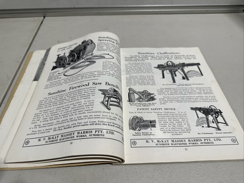 c.1930's H.V.McKay Sunshine Massey-Harris Farm Implements - Gates Catalogue - Picture 9 of 16