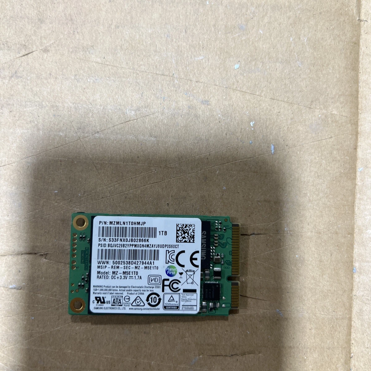 Samsung ssd 850 evo hotsell msata