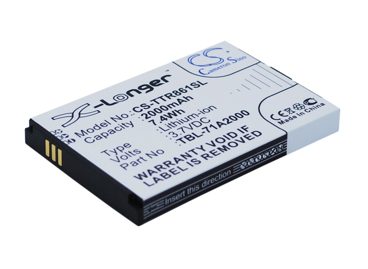Batteria Per Tp_link TBL-71A2000 2000mAh/7.4WH 3.7V - Foto 4
