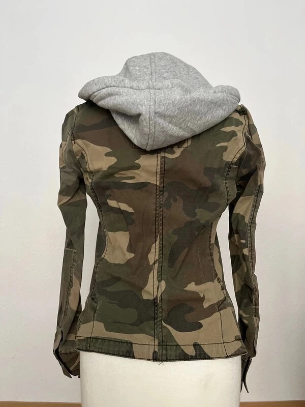 Cordon Company Camouflage Blazer kapuze M 2000er 2000s militär militärjacke - Bild 3 von 4