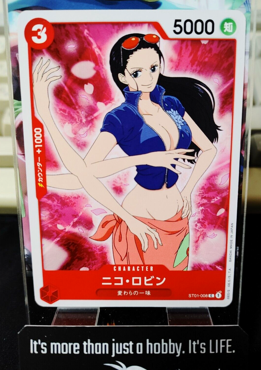 One Piece Card Game Nico Robin ST01-008 Japanese | eBay