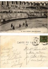 Old postcard AK Bullfighting - Arenes d'Arles - Extrée du Quadrille (775910)