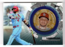 2020 Topps Update Baseball Coin Cards Relics #TBC-YM Yadier Molina Cardinals