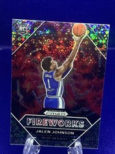 2021 PRIZM DRAFT PICKS FIREWORKS SILVER CIRCLES PRIZM RC JALEN JOHNSON
