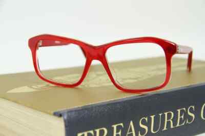 Vintage Vuarnet B1 Rote Optische Brillenfassung - Handgemacht In Frankreich