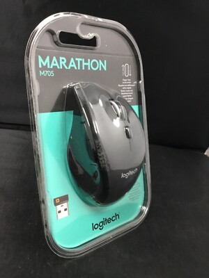 Authentic Logitech Marathon M705 Wireless Mouse (910-001935) Brand New