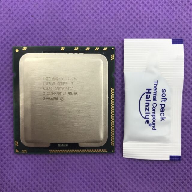 Intel Core i7-975 Extreme Edition 3.33GHz Quad-Core Processor CPU LGA 1366