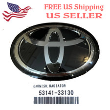 Front Grille Emblem Logo Toyota Camry 2018 - 2021 Avalon 2019-2022 Black Badge