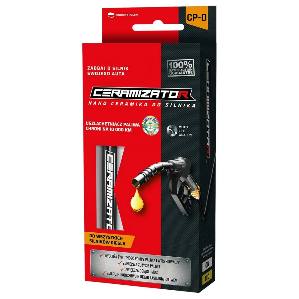 CERAMIZATOR CERAMIZADOR CP-D Cerámica Protección para Todos los Motores Diesel Combustible Aditivo 10mL