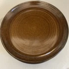 Stangle brown hand painted dessert/salad plates 8”