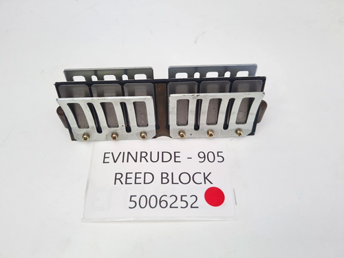 GENUINE Evinrude ETEC Outboard Engine Motor REED VALVE BLOCK ASSY 90 ...
