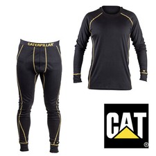 Mens Work Base Layers CAT Thermal Durable Underwear Top Pants UK M-XXL