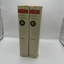 Shogun: Novel of Japan by James Clavell, Book Club Editions Volumes 1 &2 (1975)