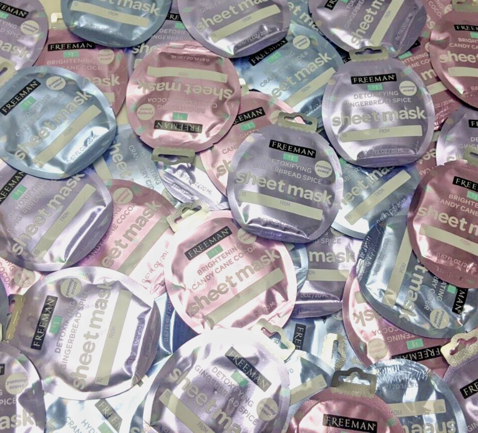 36 Freeman Face Sheet Masks Gift Set Hydrating Detox Lotion Glowing Skincare Lot - Image 2 of 4