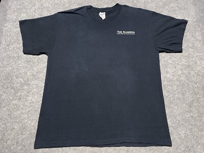 VTG The Alameda 2007 Center Latino Arts & Culture Black SMITHSONIAN Shirt Large