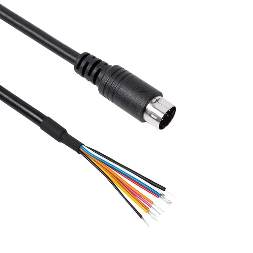 10 Pin Mini Din to Bare Wire for Yaesu FTM-100D/DE/DR FTM-200DE FTM-400D/DE/DR