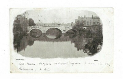 Exe Bridge, Exeter, Devon, Postkarte.     